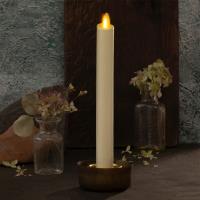 Luminara Ivory LED Dinner Candle 24cm x 2.5cm Extra Image 1 Preview